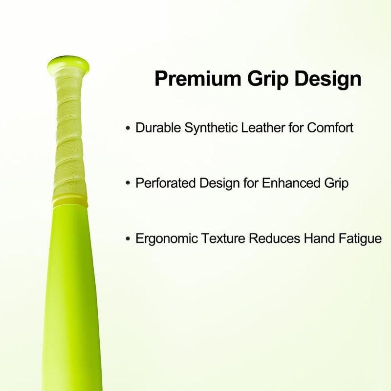 SECOTAN Baseball Bat, Aluminum One Hand 17-Inch Training Bat, Softball Bat, Home/Car/Self Defense, Batting Practice, Aluminum Bat, Truck Tire Checker Bat - Image 4